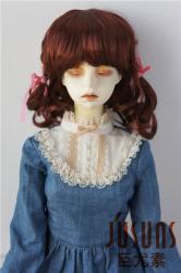 Pretty Curly BJD Synthetic Mohair Doll Wigs JD367