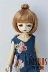 Cute Bun BJD Synthetic Mohair Doll Wigs JD377