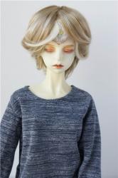 Smooth Cut Synthetic Mohair Doll Wigs JD075