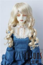 Long Curly BJD Synthetic Mohair Doll Wig JD224 