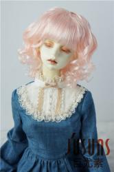 Lady Short Curly BJD Doll Wigs Synthetic Mohair JD260