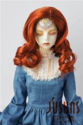 Pretty Curly BJD Synthetic Mohair Doll Wigs JD343