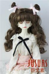 Cute up style Synthetic Mohair BJD Doll Wig JD393