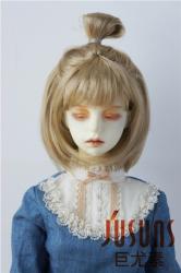 Lovely up style Synthetic Mohair BJD Doll Wig JD394