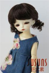 Cute Curly BJD Synthetic Mohair Doll Wig JD400