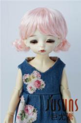 Cute Curly BJD Synthetic Mohair Doll Wig JD400