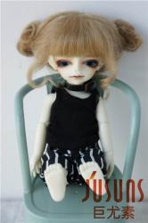 Lovely Two pony BJD Mohair Doll Wigs JD406