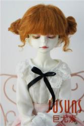 Lovely Two pony BJD Mohair Doll Wigs JD406