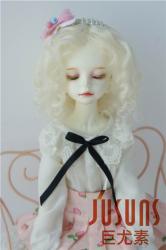 Long Curly BJD Mohair Doll Wig JD207