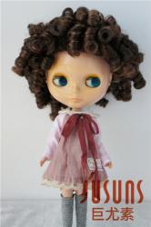 Stylish Curly BJD Kanekalon Fiber Doll Wigs JD397