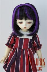 Fashion Blend Color BJD Kanekalon Fiber Doll Wigs JD007