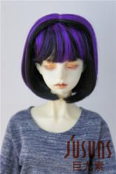 Fashion Blend Color BJD Kanekalon Fiber Doll Wigs JD007
