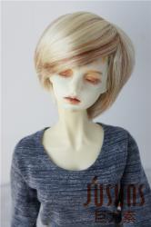 Fashion Blend Color BJD Kanekalon Fiber Doll Wigs JD008