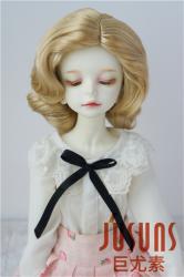 Cute Short Curly BJD Synthetic Mohair Doll Wigs JD338B