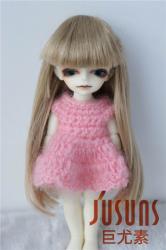 Long Straight BJD Doll Wigs Synthetic Mohair JD088
