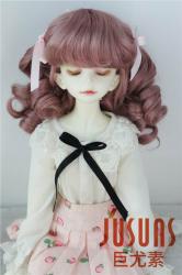 Pretty Curly BJD Synthetic Mohair Doll Wigs JD405