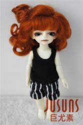 Lovely Short Curly Mohair Doll Wigs JD242