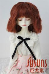Fashion Short Curly Heat Resistant Fiber Doll Wigs JD235