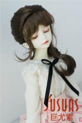 Pretty lady braid BJD doll wigs synthetic mohair JD413