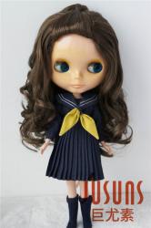 Long curly BJD Synthetic Mohair Doll Wigs JD433
