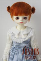 Lovely Two pony Mohair BJD Doll Wigs JD415