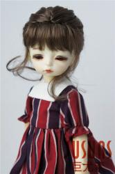 Pretty lady braid BJD doll wigs synthetic mohair JD413