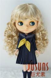 Long Curly Synthetic Mohair BJD Doll Wig JD311