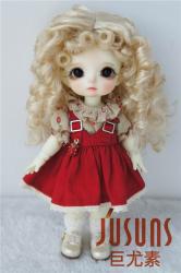 Cute Curly Synthetic Mohair BJD Doll Wig JD455