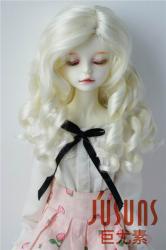 Pretty Long Curly Doll Wigs Synthetic Mohair JD259