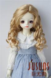 Pretty Long Curly Doll Wigs Synthetic Mohair JD259 