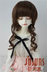 Lovely Curly Doll Wigs Heat Resistant Fiber JD257