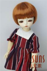 Lovely Short Cut Doll Wigs Synthetic Mohair JD256