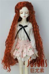 Pretty Long Curly Doll Wigs Synthetic Mohair JD220