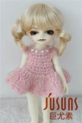 Lovely Tiny Braid Doll Wigs Synthetic Mohair JD199