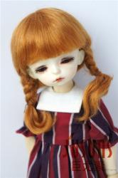 Fashionable Short Braid Mohair Doll Wigs JD143