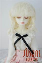 Long Soft Wave BJD Mohair Doll Wigs JD178
