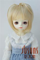 Lovely Short Doll Wigs Heat Resistant Fiber JD163H