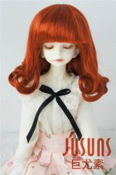 Pear Flower Curly Doll Wigs Synthetic Mohair JD131