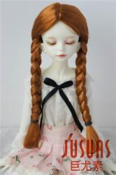 Mid Parting Pony Synthetic Mohair Doll Wigs JD103