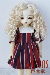Long Curly Doll Wig Synthetic Mohair JD073