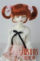 Double Pony Doll Wigs Synthetic Mohair JD070