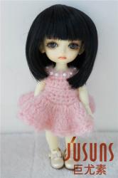 Lovely Short Cut Doll Wig Synthetic Mohair JD050
