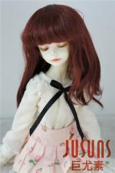 Lovely Short Curly Synthetic Mohair Doll Wig JD045