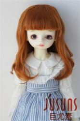 Lovely Short Curly Synthetic Mohair Doll Wig JD045