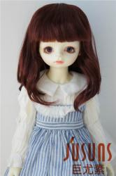 Lovely Short Curly Synthetic Mohair Doll Wig JD045