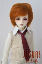 Short Boy Cut Resin BJD Mohair Doll Wig JD032