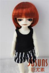 Short Cut Doll Wig Synthetic Mohair JD025