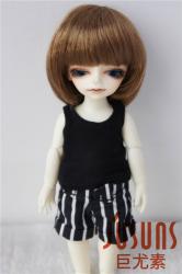 Short Cut Doll Wig Synthetic Mohair JD025