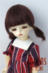Lovely Two Pony BJD Mohair Doll Wigs JD446