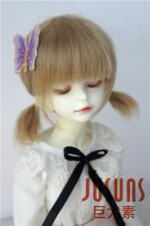 Lovely Two Pony BJD Mohair Doll Wigs JD446